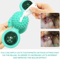 TailTrend Haustierzubehör|Haustierspielzeug-Katzenmassage-Windmühlenspielzeug – Interaktives drehbares Haustierspielzeug