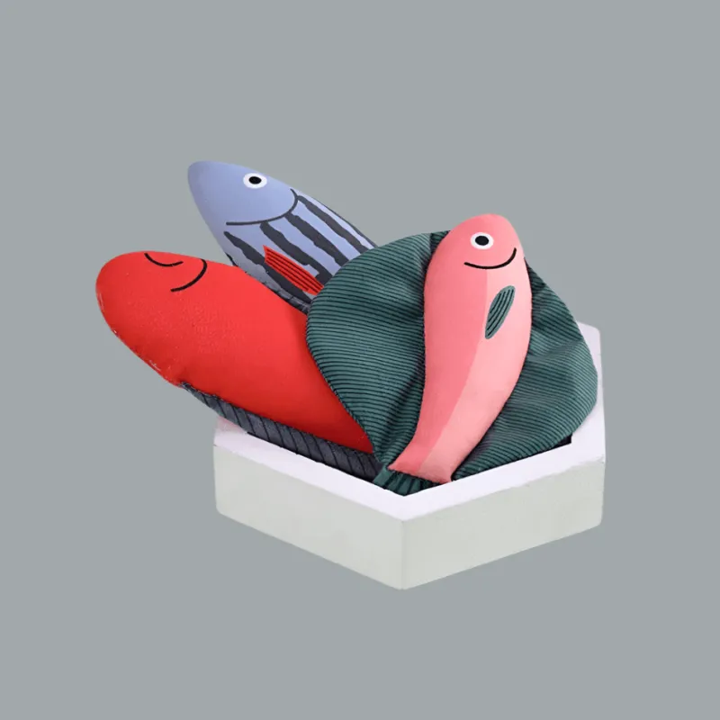 TailTrend Haustierspielzeug-Katzenminzen-Fischspielzeug für Katzen – spannende Spiel- und Spaßstimulation