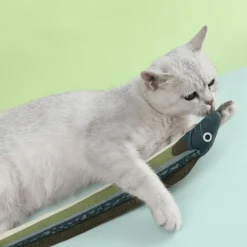 TailTrend Haustierspielzeug-Katzenminzen-Fischspielzeug für Katzen – spannende Spiel- und Spaßstimulation