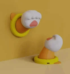 Timeless Touch Beleuchtung-Katzenpfoten-Nachtlampe – Süßes, von Haustieren inspiriertes Dekolicht