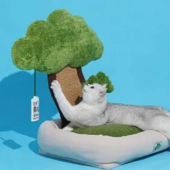 Decor Haustierzubehör|Haustierbetten-Katzensofabett – Interaktives Walddesign