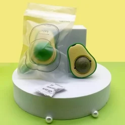 TailTrend Haustierzubehör|Reinigungswerkzeuge Für Haustiere-Katzenspielzeug zur Wandmontage – Avocadoball-Spielzubehör für Katzenspaß