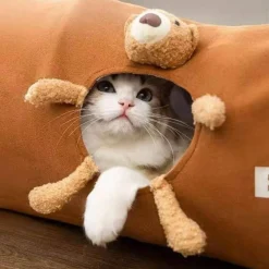 TailTrend Haustierspielzeug-Katzentunnelspielzeug – Zusammenklappbares interaktives Spiel für Kätzchen