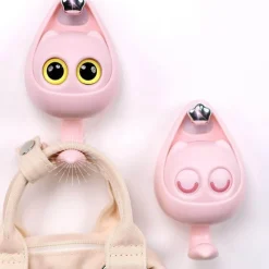 Ember u0026 Ivy Gadgets Für Zuhause-Katzen-Wandhaken – Süßer, lochfreier Schlüsselhalter-Organizer