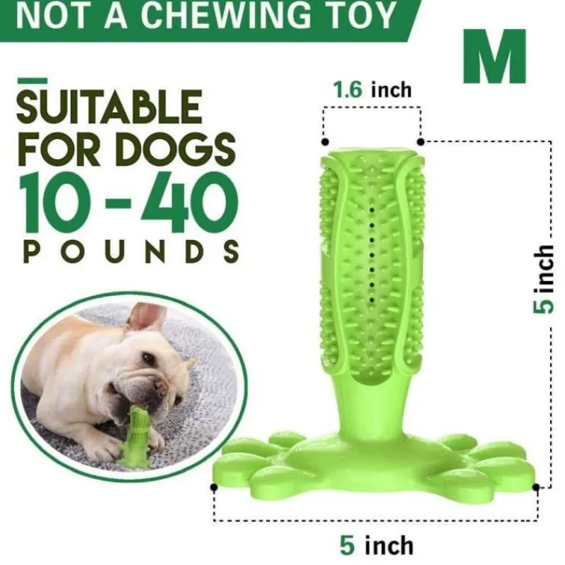 Furendo Haustierzubehör|Reinigungswerkzeuge Für Haustiere-Kauspielzeug für Hunde aus Naturkautschuk – Zahnreiniger für Haustiere
