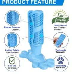 Furendo Haustierzubehör|Reinigungswerkzeuge Für Haustiere-Kauspielzeug für Hunde aus Naturkautschuk – Zahnreiniger für Haustiere