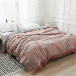 Wrap u0026 Relax Bettzeug-Kawaii Fischdecke - Süße leichte Baumwolldecke