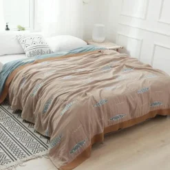 Wrap u0026 Relax Bettzeug-Kawaii Fischdecke - Süße leichte Baumwolldecke