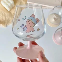 Plates u0026 More Küche & Esszimmer-Kawaii Rabbit Goblet - Süßer Saftbecher für Mädchen