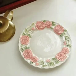 Plates u0026 More Küche & Esszimmer-Kawaii Tier-Trinkgeschirr-Set – Süßer Hundebecher und Teller