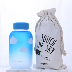 Feast u0026 Flair Küche & Esszimmer-Kawaii Tier-Wasserflasche mit Hülle – Süße Trinklösung für draußen