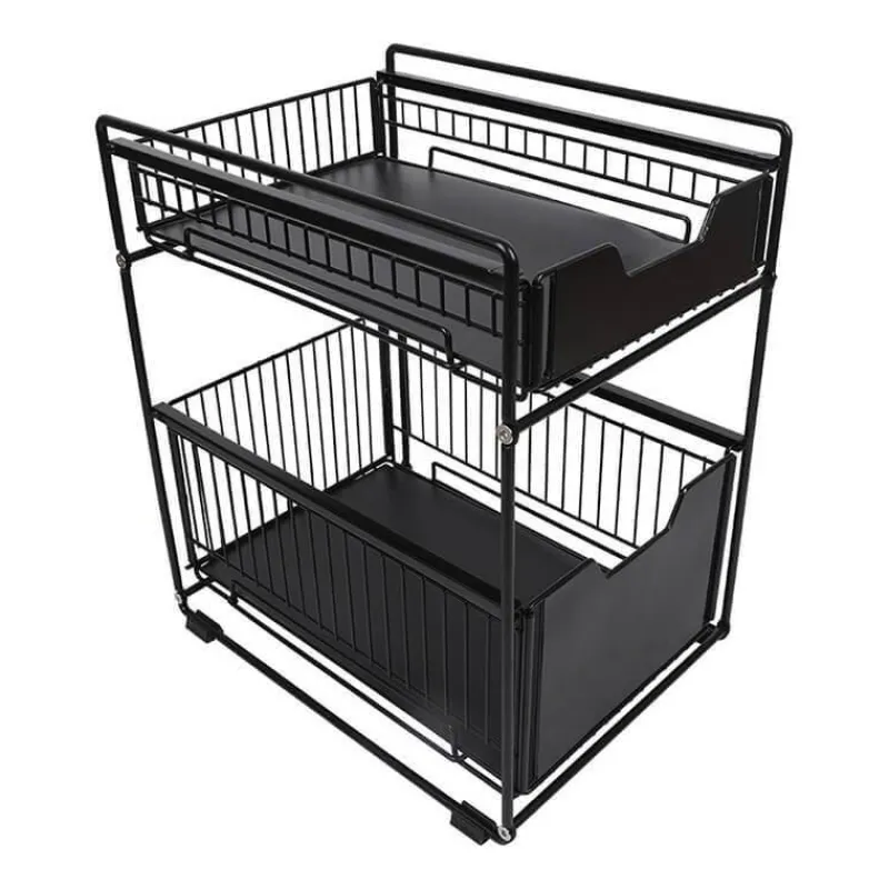 Space Savvy Küche & Esszimmer-Küchenregal aus Eisen – platzsparendes Lagerregal