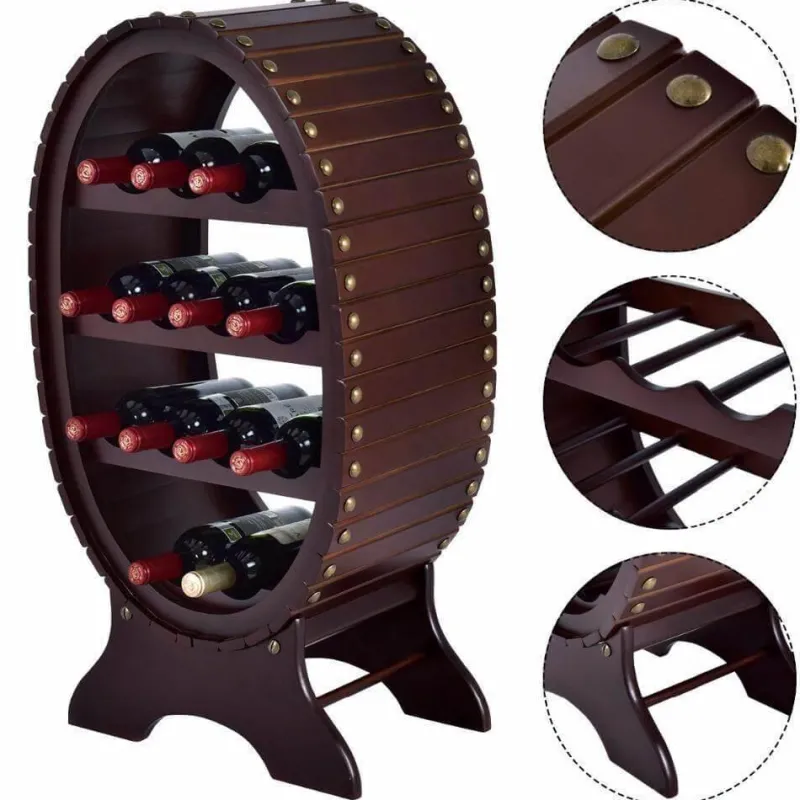 Cozy Living Möbel-Küchenregal aus Holz - Bar-Organizer-Halter