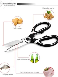 Comfort u0026 Style Küche & Esszimmer-Küchenschere mit Flaschenöffner – Mehrzweck-Allzweckwerkzeug