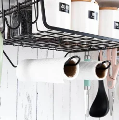 Cozy Living Küche & Esszimmer|Möbel-Küchenschrank-Organizer-Regal – einfach aufzuhängende Aufbewahrungslösung