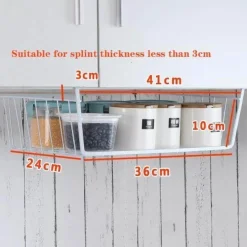 Cozy Living Küche & Esszimmer|Möbel-Küchenschrank-Organizer-Regal – einfach aufzuhängende Aufbewahrungslösung