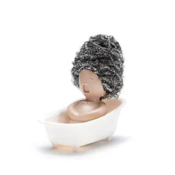 Space Savvy Küche & Esszimmer-Küchenschwammhalter – Kreativer Organizer für Spülutensilien