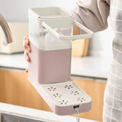 The Culinary Kit Küche & Esszimmer-Küchentuchhalter-Seifenspender - Multifunktionales Küchenzubehör