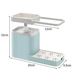 The Culinary Kit Küche & Esszimmer-Küchentuchhalter-Seifenspender - Multifunktionales Küchenzubehör