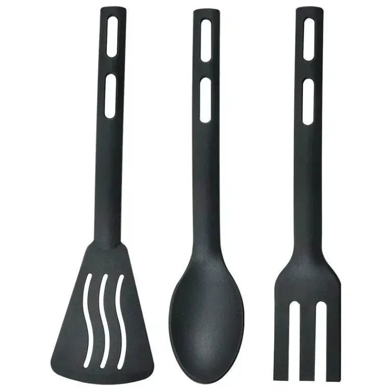 Tom Küche & Esszimmer-Küchenutensilien-Set aus Silikon – Campingspatel, Schlitzlöffel