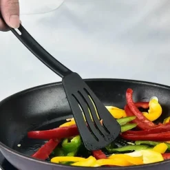 Tom Küche & Esszimmer-Küchenutensilien-Set aus Silikon – Campingspatel, Schlitzlöffel