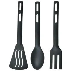 Tom Küche & Esszimmer-Küchenutensilien-Set aus Silikon – Campingspatel, Schlitzlöffel