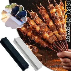 Tom Küche & Esszimmer-Kebab-Presse – Tragbares Grillspieß-Werkzeug zum Grillen von Fleisch