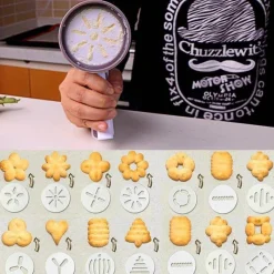 Comfort u0026 Style Küche & Esszimmer-Kekspressen-Set – Einfaches Keksmacher-Set