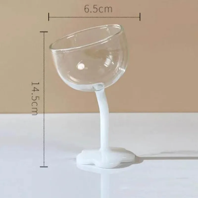 Plates u0026 More Küche & Esszimmer-Kelchset aus Ripple-Glas – transparente Stielgläser für Wein und Cocktails