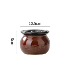 Elegance at the Table Küche & Esszimmer-Keramik-Auflauftopf – vielseitiges Suppen- und Eintopfgericht mit Deckel