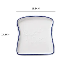 Elegance at the Table Küche & Esszimmer-Keramik-Brotteller - Dekoratives Küchengeschirr