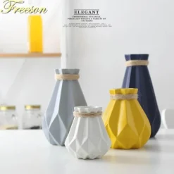 Feast u0026 Flair Küche & Esszimmer-Keramik-Diamantvase – modernes, stilvolles Wohndekor