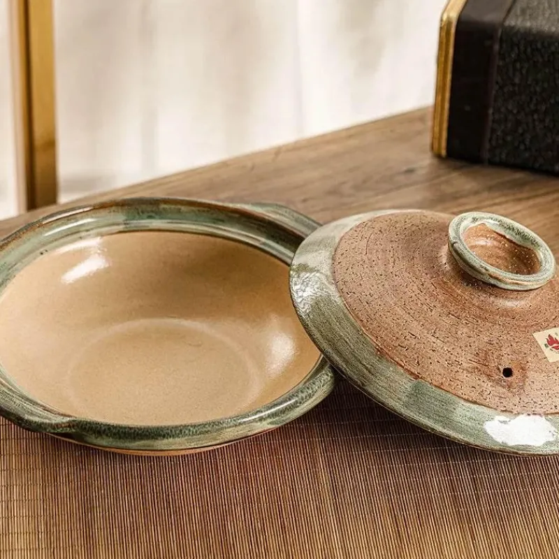 Elegance at the Table Küche & Esszimmer-Keramik-Eintopftopf – Mehrzweck-Suppenreiskocher