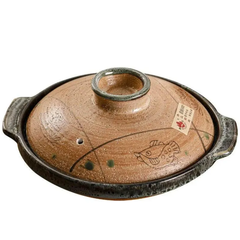 Elegance at the Table Küche & Esszimmer-Keramik-Eintopftopf – Mehrzweck-Suppenreiskocher