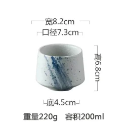 Plates u0026 More Küche & Esszimmer-Keramik-Kaffeetasse – Porzellan-Tee-Trinkgeschirr, Geschenk