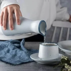 Plates u0026 More Küche & Esszimmer-Keramik-Kaffeetasse – Porzellan-Tee-Trinkgeschirr, Geschenk