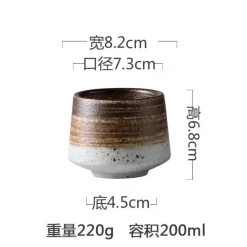 Plates u0026 More Küche & Esszimmer-Keramik-Kaffeetasse – Porzellan-Tee-Trinkgeschirr, Geschenk