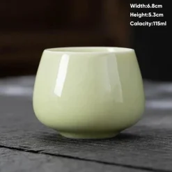 Plates u0026 More Küche & Esszimmer-Keramik-Kung-Fu-Teetasse – kleine Kaffeetasse aus Porzellan