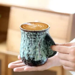 Plates u0026 More Küche & Esszimmer-Keramik-Kung-Fu-Teetasse – süße 500 ml Kaffee- und Teetasse