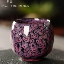 Plates u0026 More Küche & Esszimmer-Keramik-Kung-Fu-Teetassen-Set – handgefertigtes Porzellan-Trinkgeschirr für Kaffee und Wein