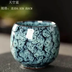 Plates u0026 More Küche & Esszimmer-Keramik-Kung-Fu-Teetassen-Set – handgefertigtes Porzellan-Trinkgeschirr für Kaffee und Wein