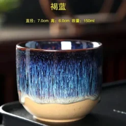 Plates u0026 More Küche & Esszimmer-Keramik-Kung-Fu-Teetassen-Set – exquisites Trinkgeschirr aus Porzellan