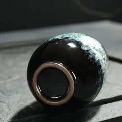 Plates u0026 More Küche & Esszimmer-Keramik-Kung-Fu-Teetassen-Set – Porzellan-Trinkgeschirr für Einzelportionen