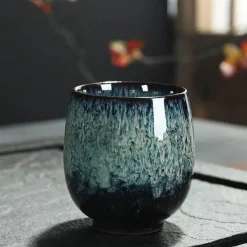 Plates u0026 More Küche & Esszimmer-Keramik-Kung-Fu-Teetassen-Set – Porzellan-Trinkgeschirr für Einzelportionen