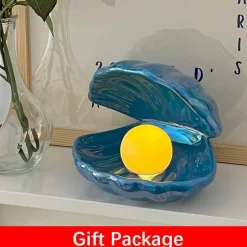 The Light Loft Beleuchtung-Keramikperlen-Nachtlampe - Dekoratives Tischlicht