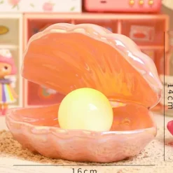 The Light Loft Beleuchtung-Keramikperlen-Nachtlampe - Dekoratives Tischlicht