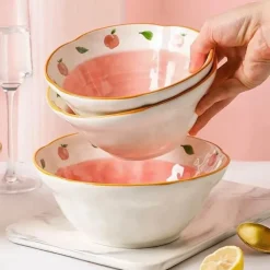 Plates u0026 More Küche & Esszimmer-Keramik-Ramenschüssel-Set – große Nudel- und Suppenschüsseln