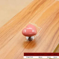 Comfort u0026 Style Gadgets Für Zuhause-Keramik-Schrankgriff in Herzform – dekorativer Türknauf-Akzent