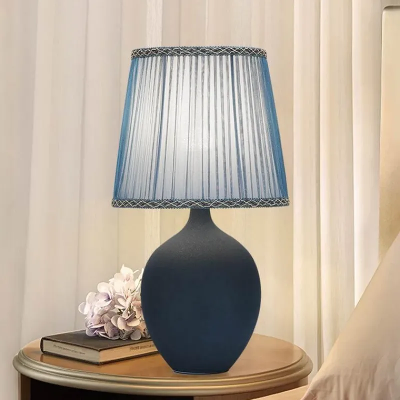 Illuminate Home Beleuchtung-Keramik-Schreibtischlampe – Akzentlicht im Macaron-Stil