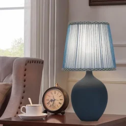 Illuminate Home Beleuchtung-Keramik-Schreibtischlampe – Akzentlicht im Macaron-Stil